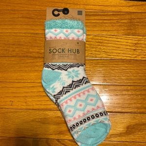 Sock Hub soft socks. NWT. No rips or stains. Perfect for a gift!!